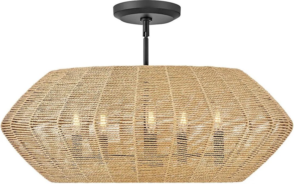 Quintiesse modern boho függeszték luca bézs fekete elsqn-luca-5p-mbkcam