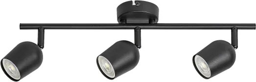 Rabalux 73103 - LIANET irányítható spotlámpa 3xGU10/15W/230V fekete