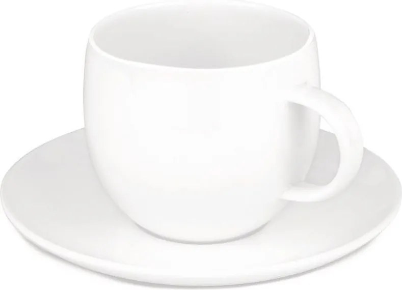 Alessi All-time Csésze Aljjal 270 ml Fehér