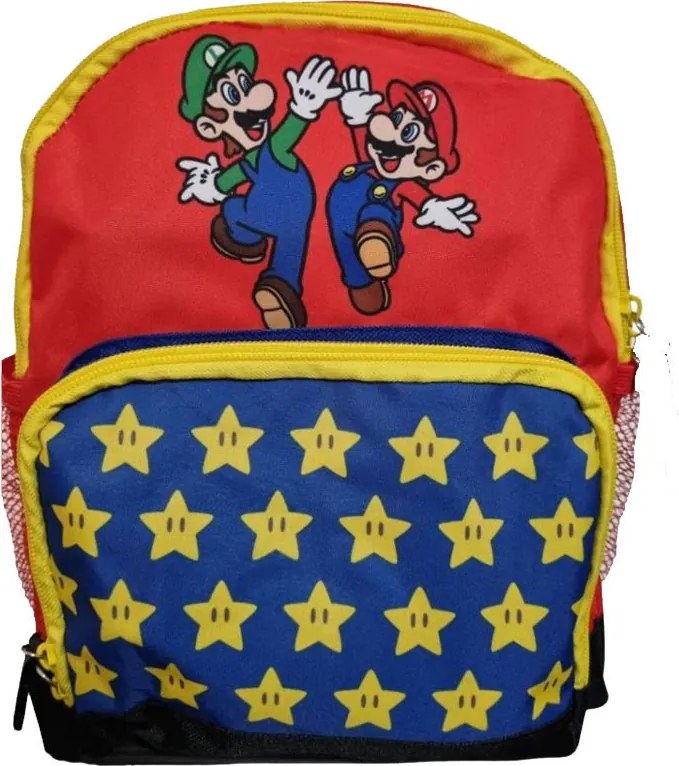 Super Mario Red hátizsák, táska 28 cm