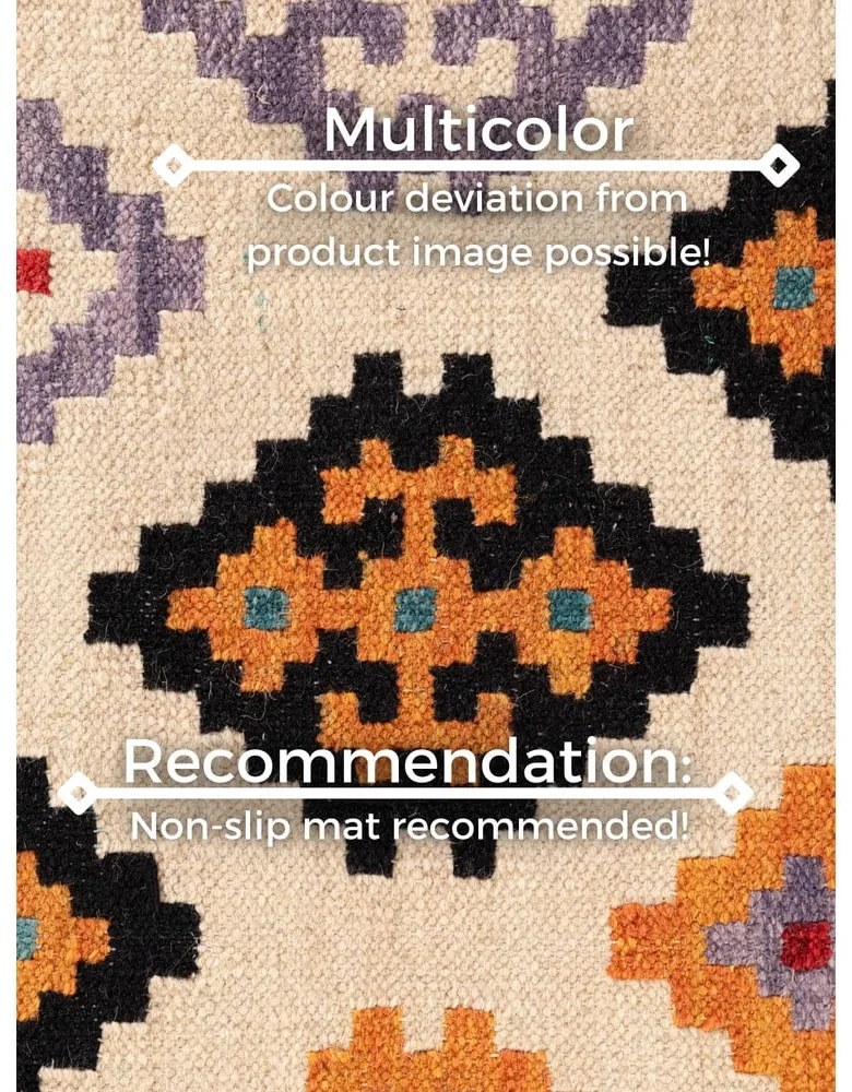 Piros kétoldalas kézi szövésű gyapjú szőnyeg 120x170 cm Kamal Kian – Nouristan