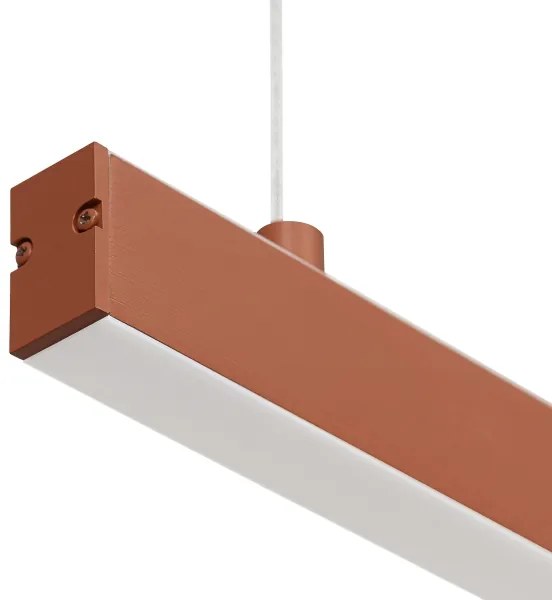 Argon 8834 - LED Csillár zsinóron MIAMI LED/37W/230V 3000K barna