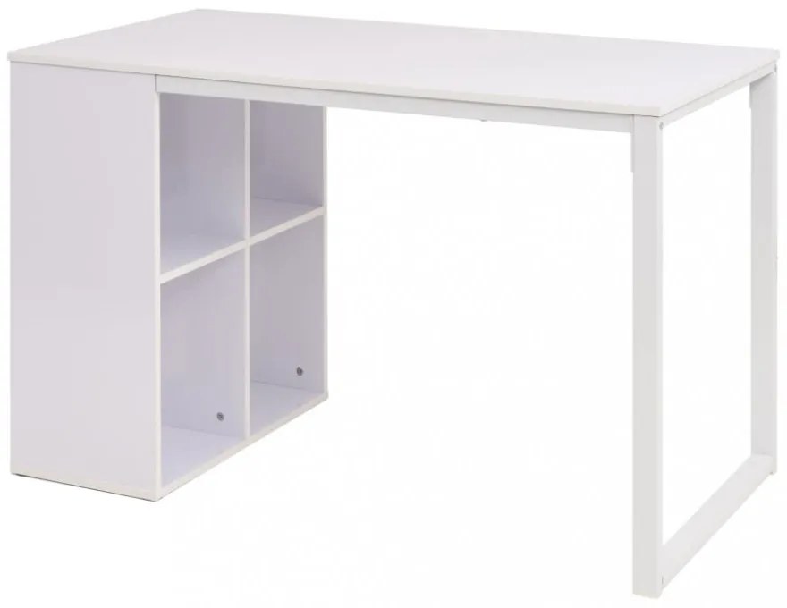 fehér íróasztal 120 x 60 x 75 cm