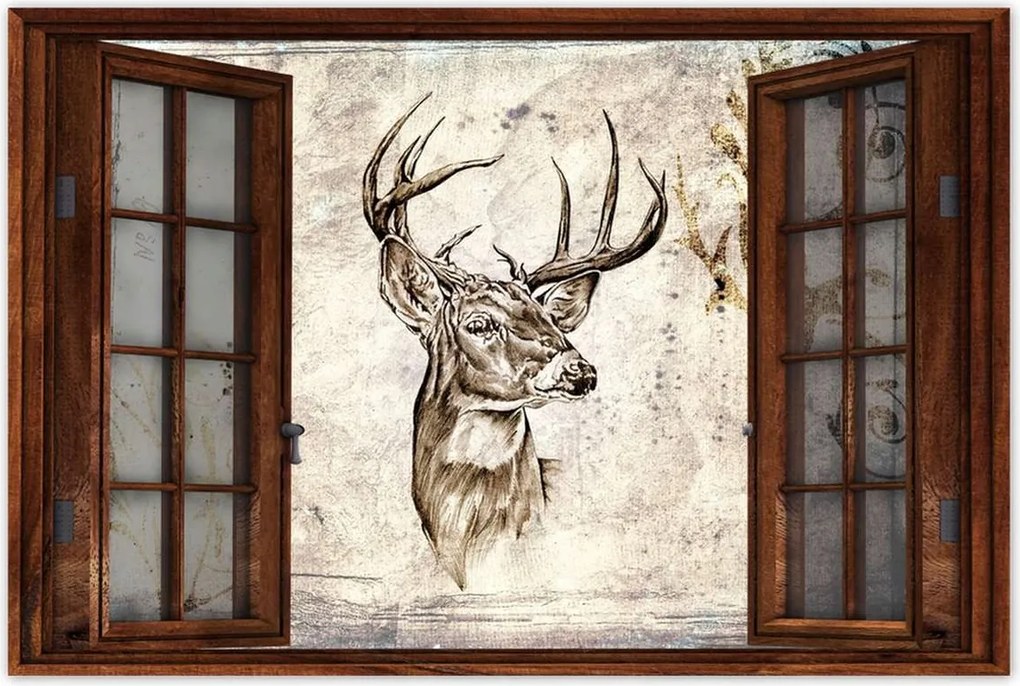 Poszterek 120x80 Szarvas agancsok