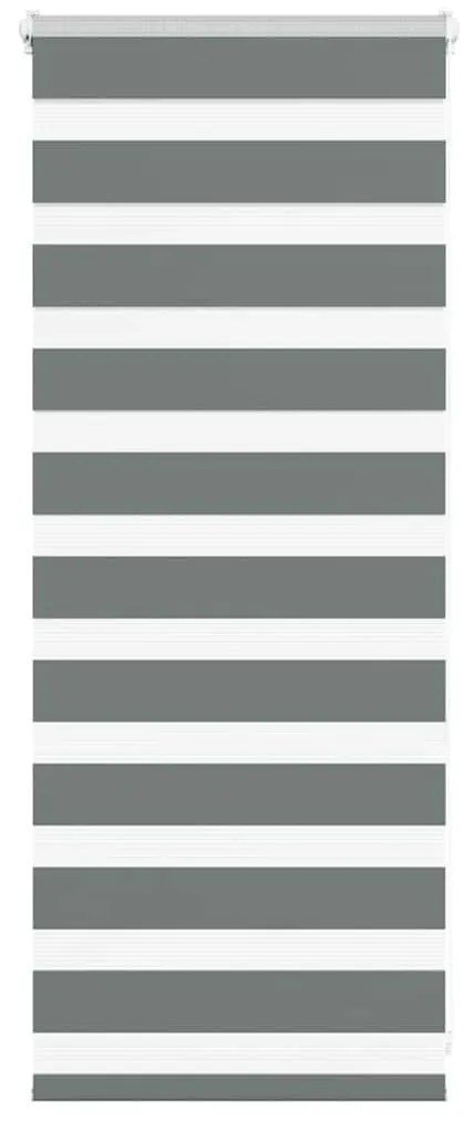 zebrafüggönnyel sötét szürke szövetszélesség 60,9 cm poliészter