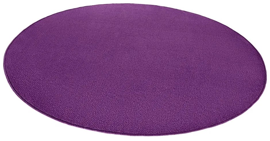 Sötétlila kerek szőnyeg ø 133 cm Fancy – Hanse Home