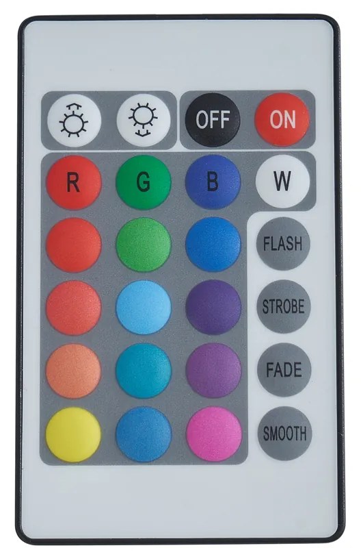 Karácsonyi asztali lámpa fehér, LED-del, dimmelhető és újratölthető RGBW-IC - Nutcracker