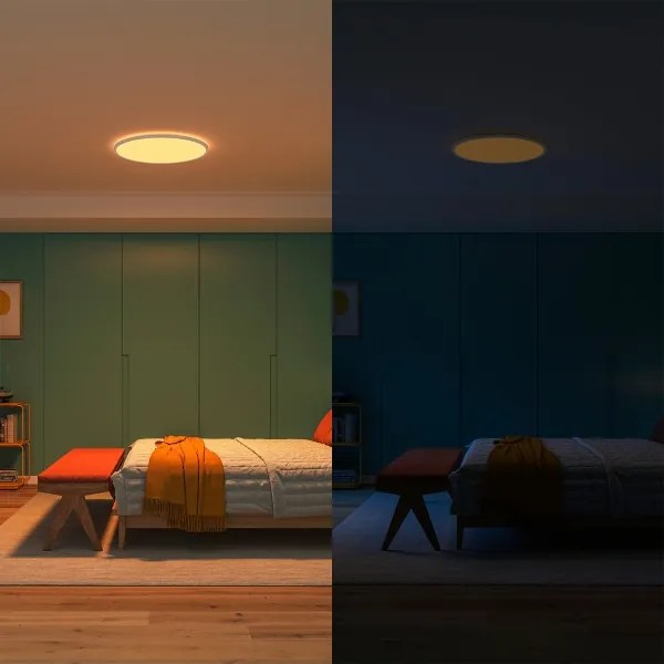 Philips-LED Dimmelhető mennyezeti lámpa SUPERSLIM LED/32W/230V 2700-6500K Wi-Fi