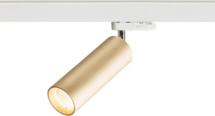 RENDL MAVRO háromáramkörös sínre aranysárga 230V LED 12W 38° 3000K