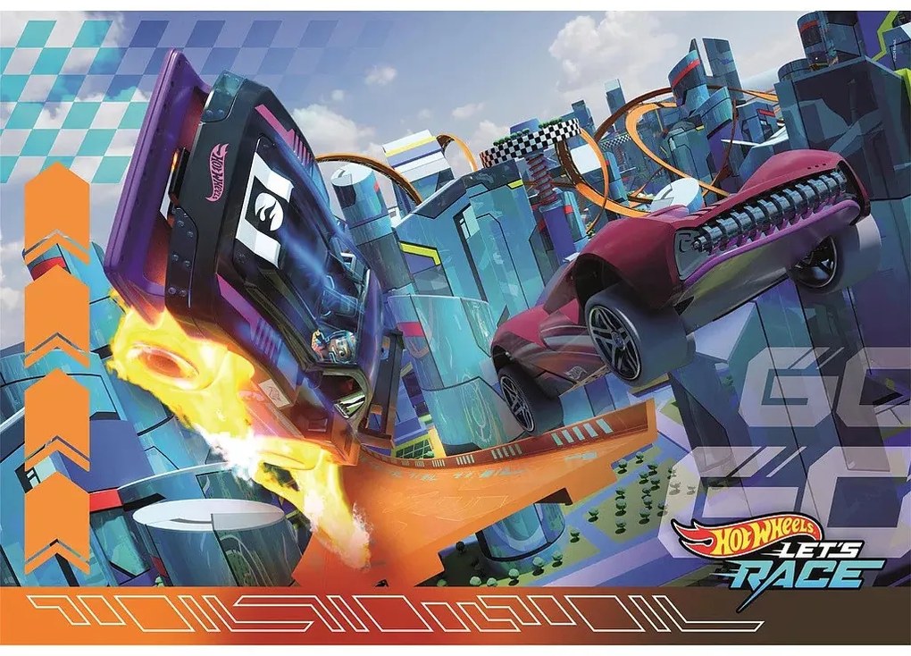 Hot Wheels Buns of Steel 2x60 db-os puzzle Clementoni