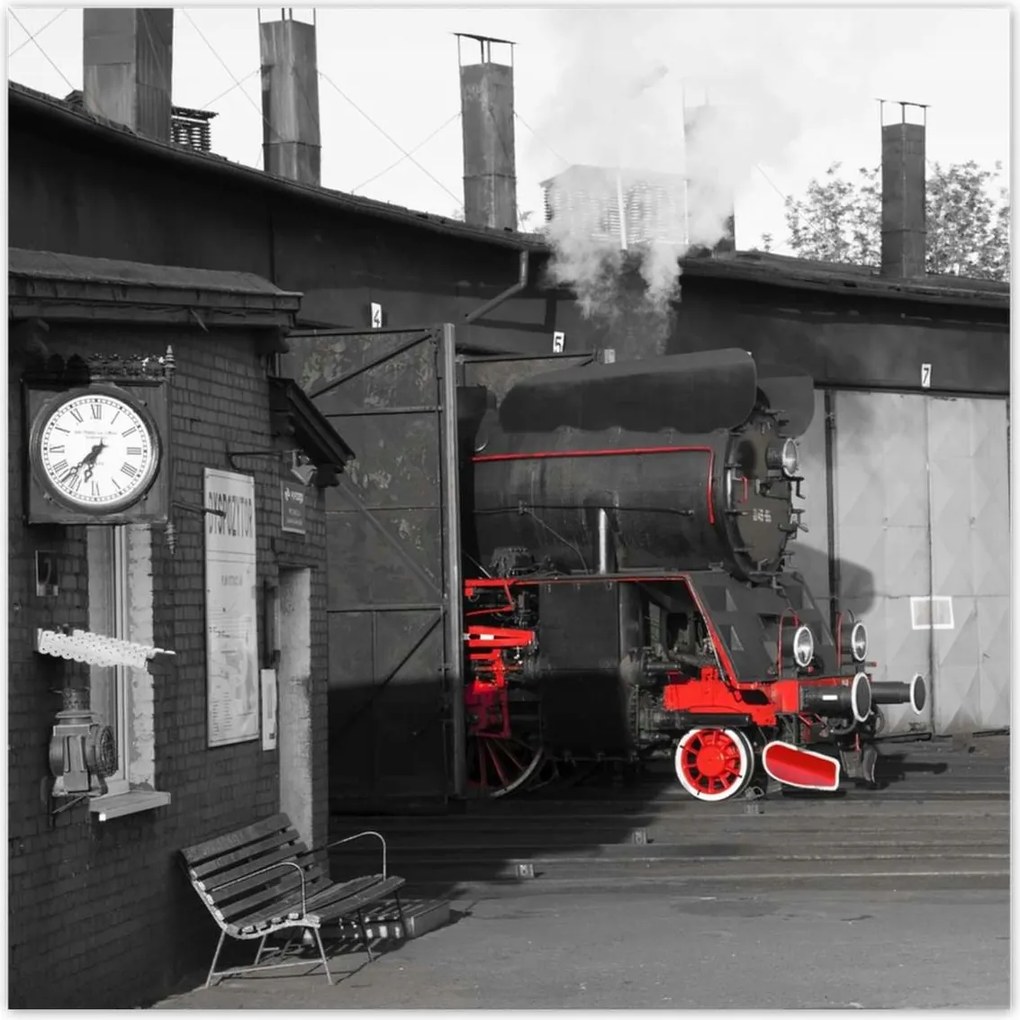 Poszterek 70x70 Gőzmozdony Ol 49-69