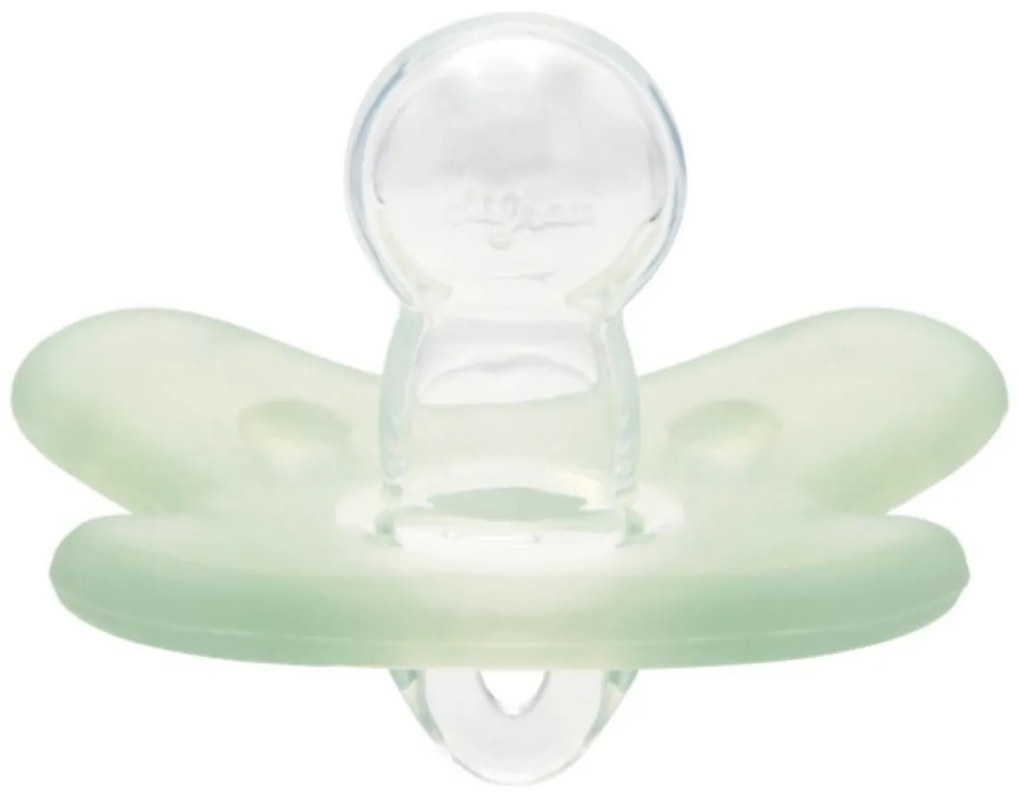Szimmetrikus szilikon cumi Canpol Babies, 0-6 m, zöld