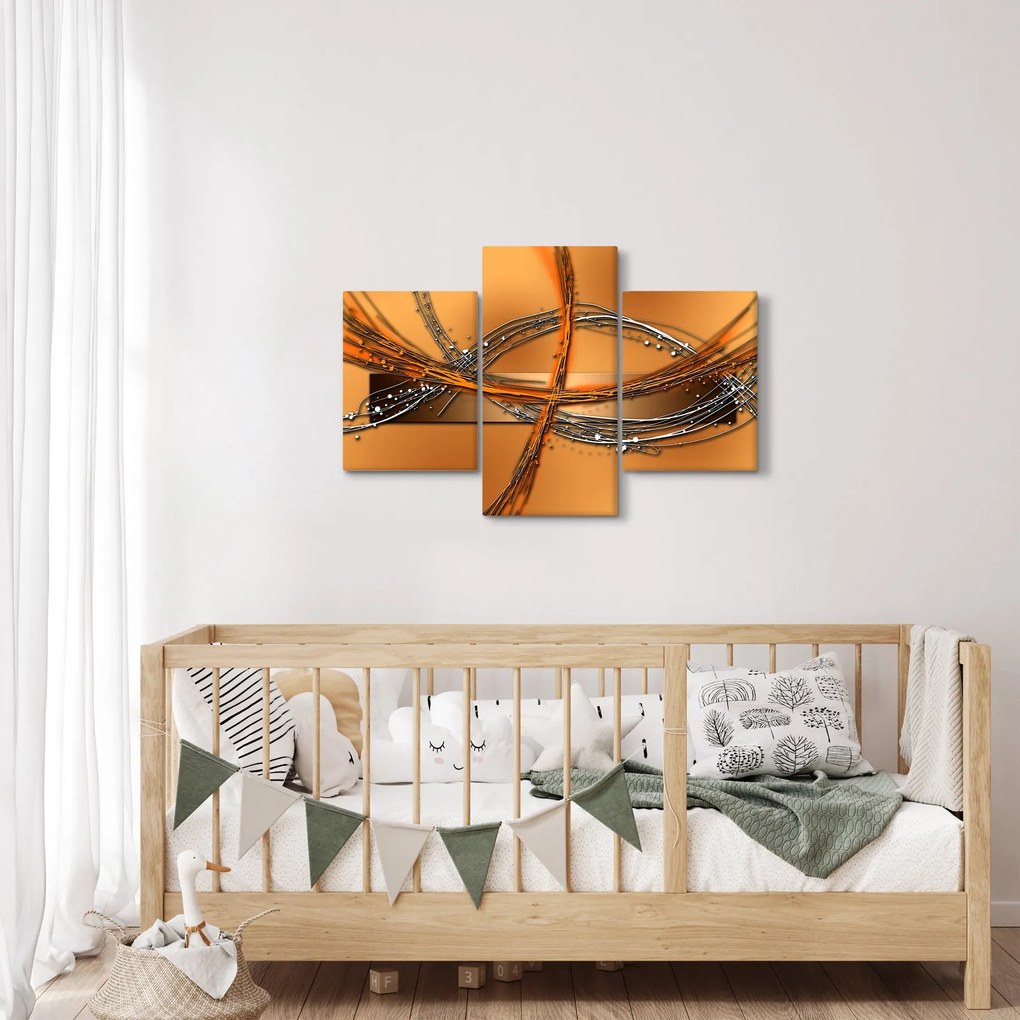 Absztrakt kép (90x60 cm)