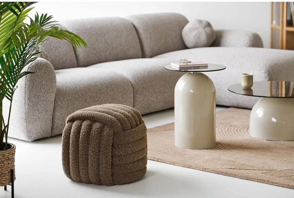 Barna puff Napier – House Nordic