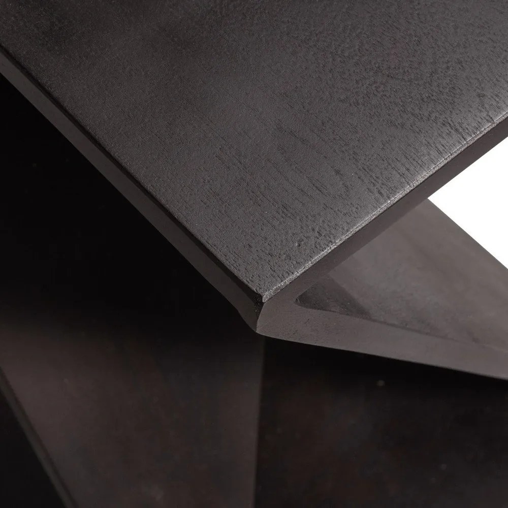 Akácfa tárolóasztal 41x41 cm Ikem – WOOOD