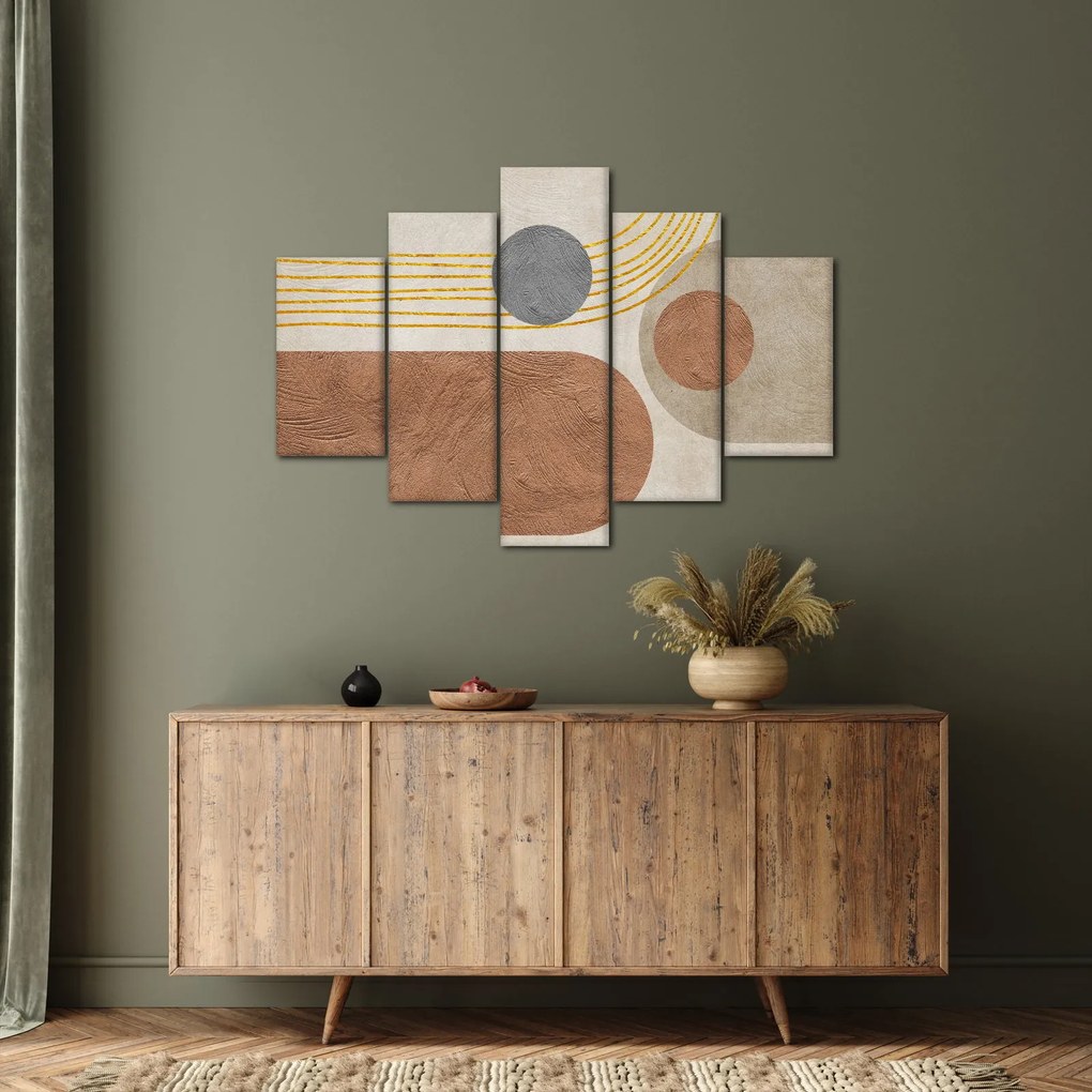 Kép - Modern kollázs (150x105 cm)