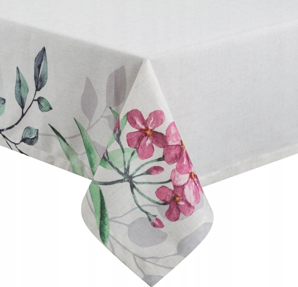 Abrosz dekoratív virágmintás futófelület NATU7 140x280cm