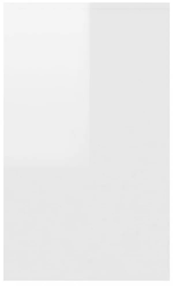 fehér szerelt fa tálalószekrény 3 fiókkal 120x41x75 cm