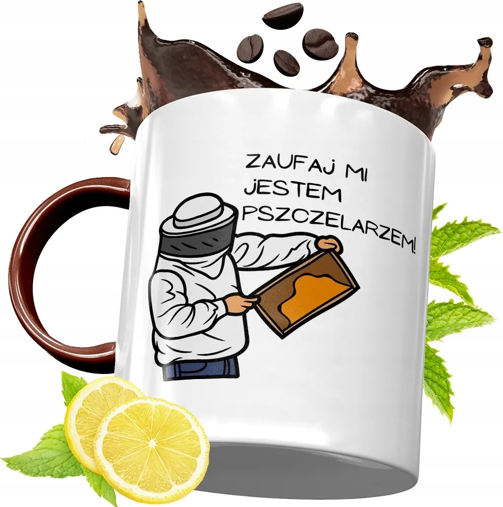 Bordó Bögre Méhésznek Születésnapra Ajándék fényképes nyomattal