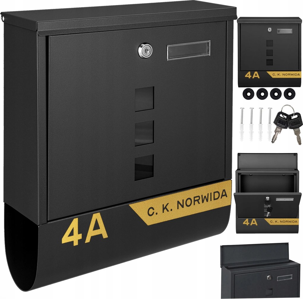 Postaláda Levelezéshez Arany Minta