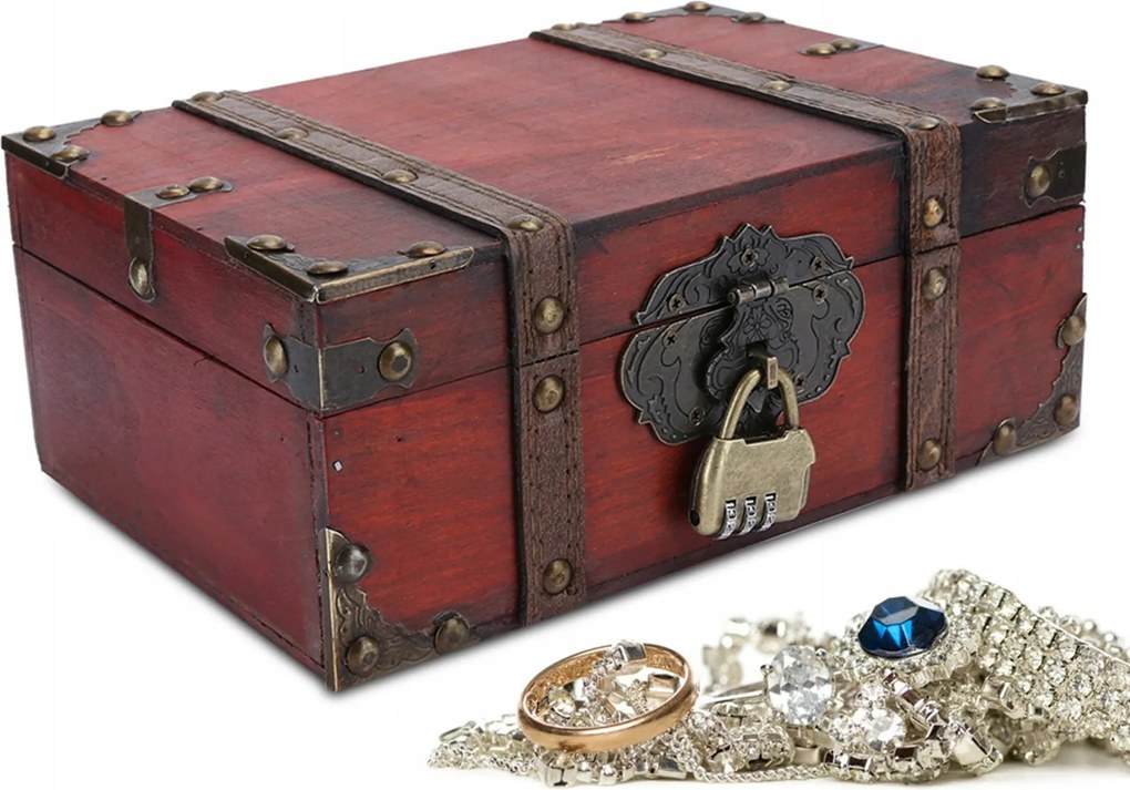 Láda Fa Doboz Vintage