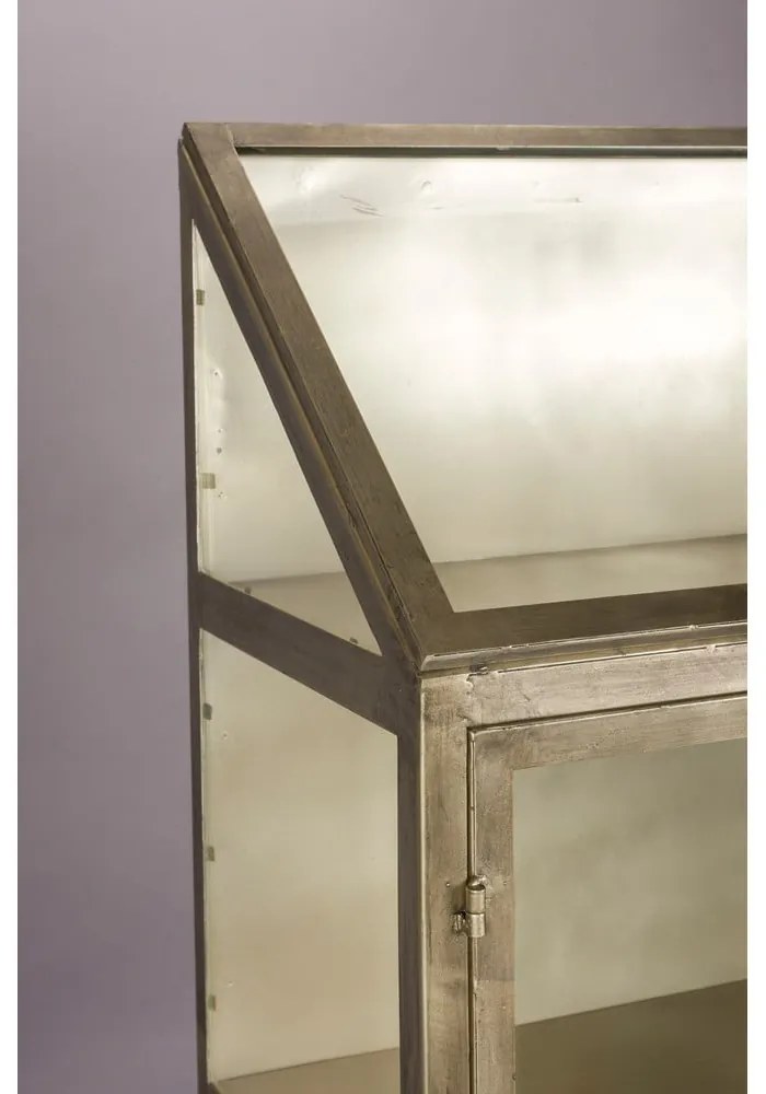 Szürke fém tálalószekrény 64x151x35 cm Monviso – Dutchbone