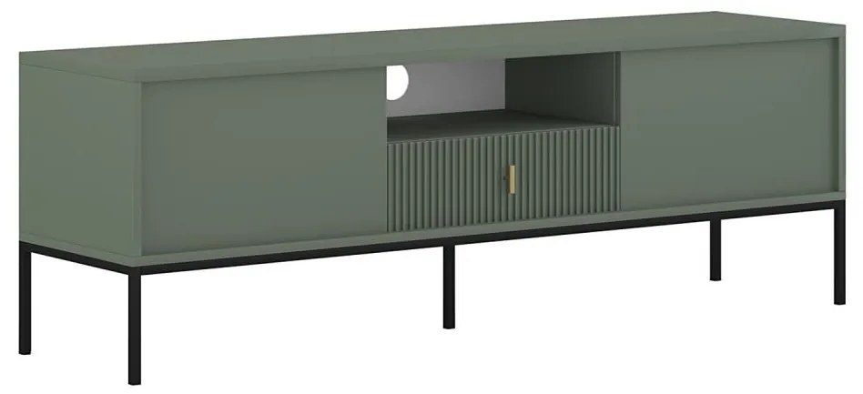 SUE TV-állvány zöld/fekete