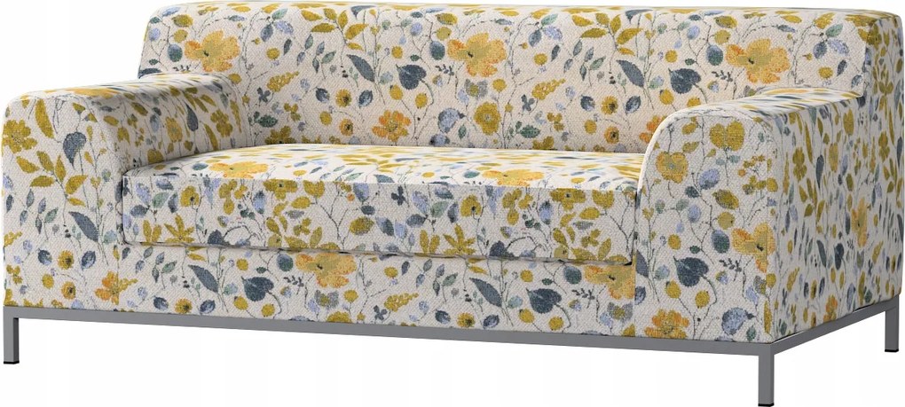 Kramfors 2 személyes kanapé huzat Ikea sárga-kék