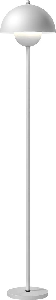 HOMCOM Modern 155 cm Állólámpa a Nappaliba, Tálformájú Árnyékkal, Lábat Kapcsolható, E27 Foglalat, Izzó Nélkül, a Hálószobába, Irodába, Nappaliba | Ao