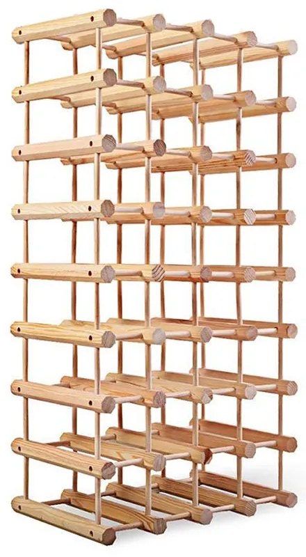 Fa bortartó állvány 36-40 palackhoz