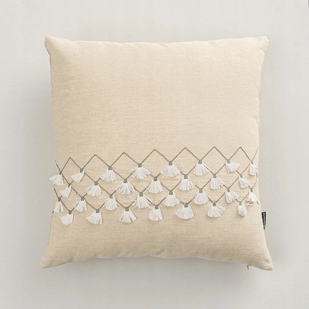 Boho Weave párnahuzat 45x45 cm bézs