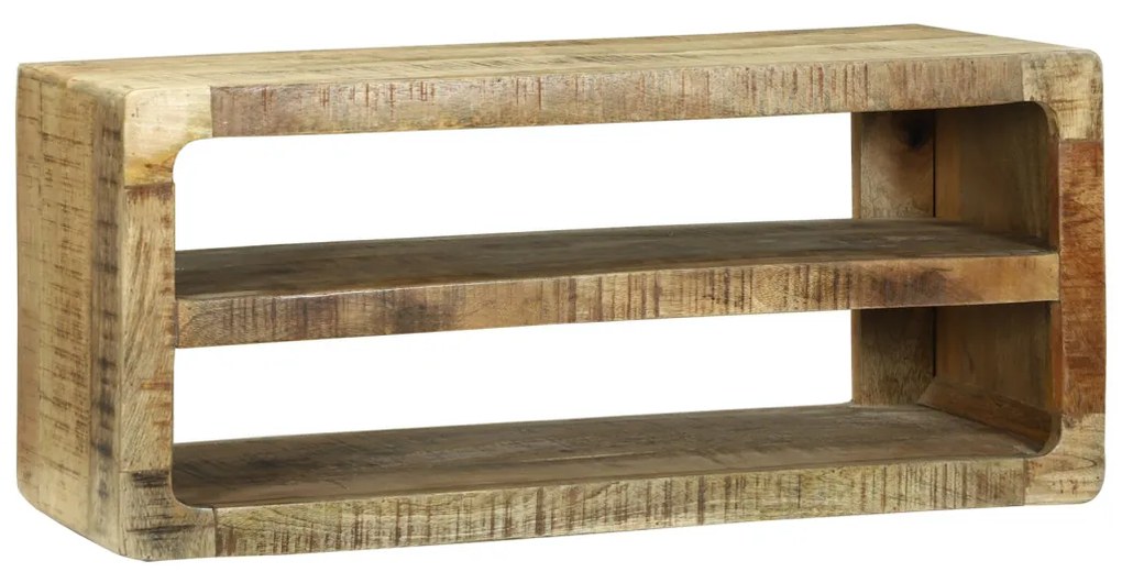 TV szekrény 80x32x36 cm Tömör fa Mangó