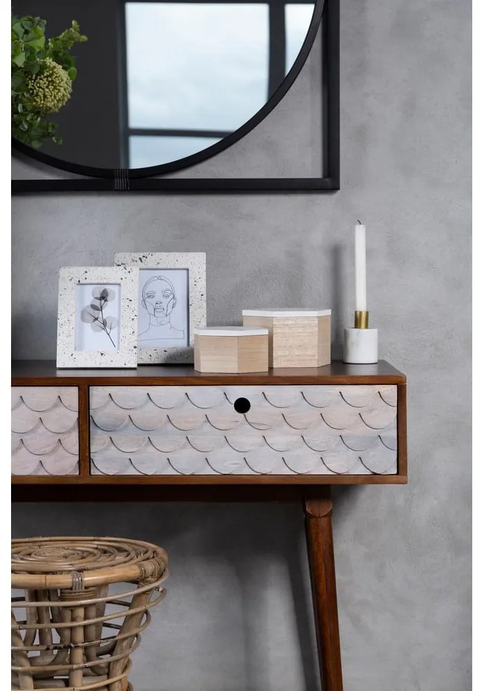 Krémszínű kő képkeret 16x21 cm Mimo – Premier Housewares