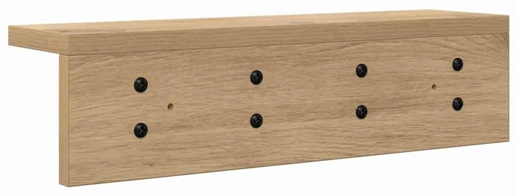 Fali Kabáthorog kézműves tölgy 40 x 10.5 x 10.5 cm Faanyag