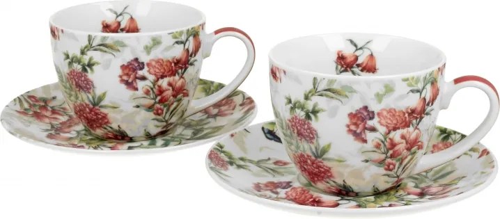 2 db 250 ml-es csésze Lucia csészealj szett