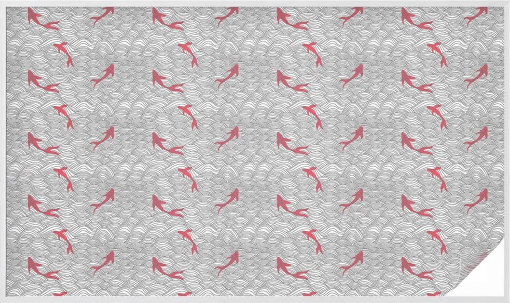 Tejfólia Ablaküvegekhez Öntapadós Adatvédelem Hullámzó minta 200x116