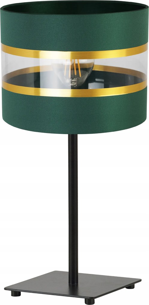 Éjjeli Asztali Lámpa Lámpabúra Elegáns Arany 20 CM