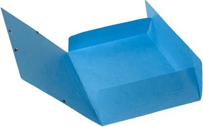 Gumis mappa, karton, A4, EXACOMPTA Iderama, világoskék (EX55827E)