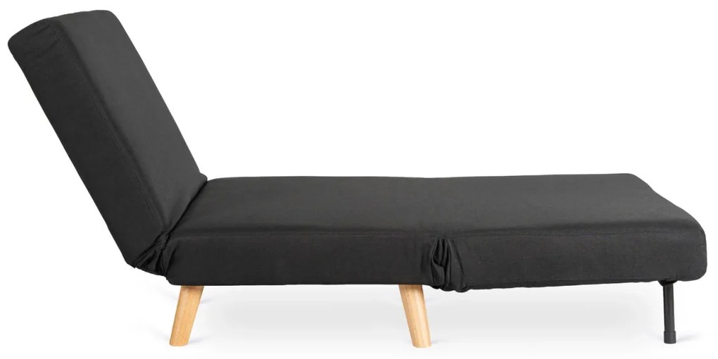 Ágyazható Fotel Fekete Színben. MARRY 2