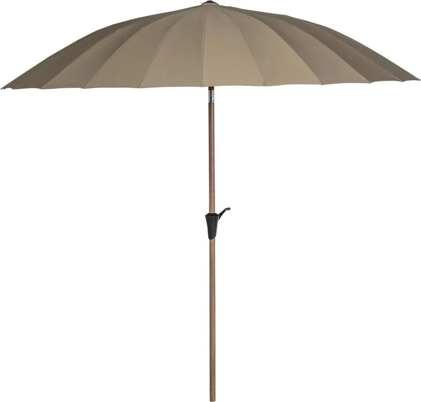 Zöld-bézs napernyő ø 280 cm Monica – WOOOD