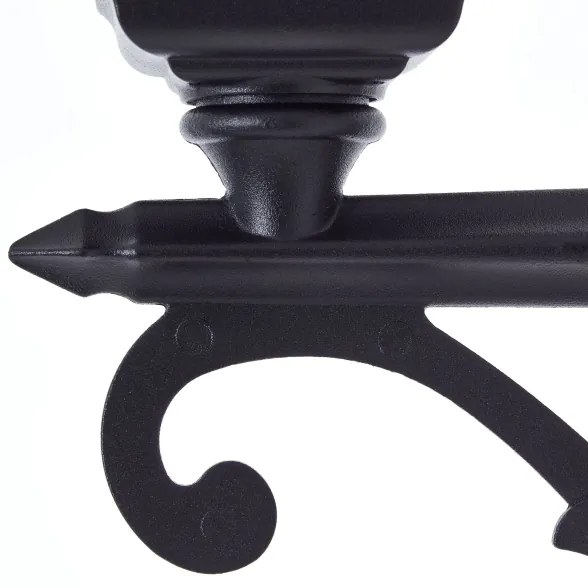 Brilliant - NISSIE kültéri lámpa, 3x E27, max. 60W, 230V, IP44, fekete