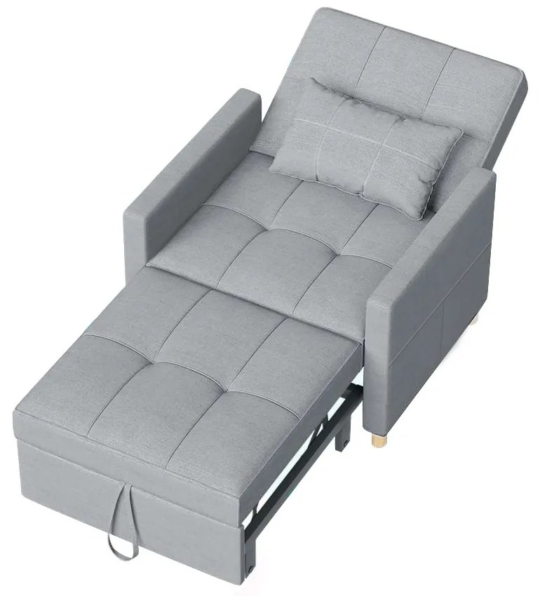 Fekvőfotel kartámasszal