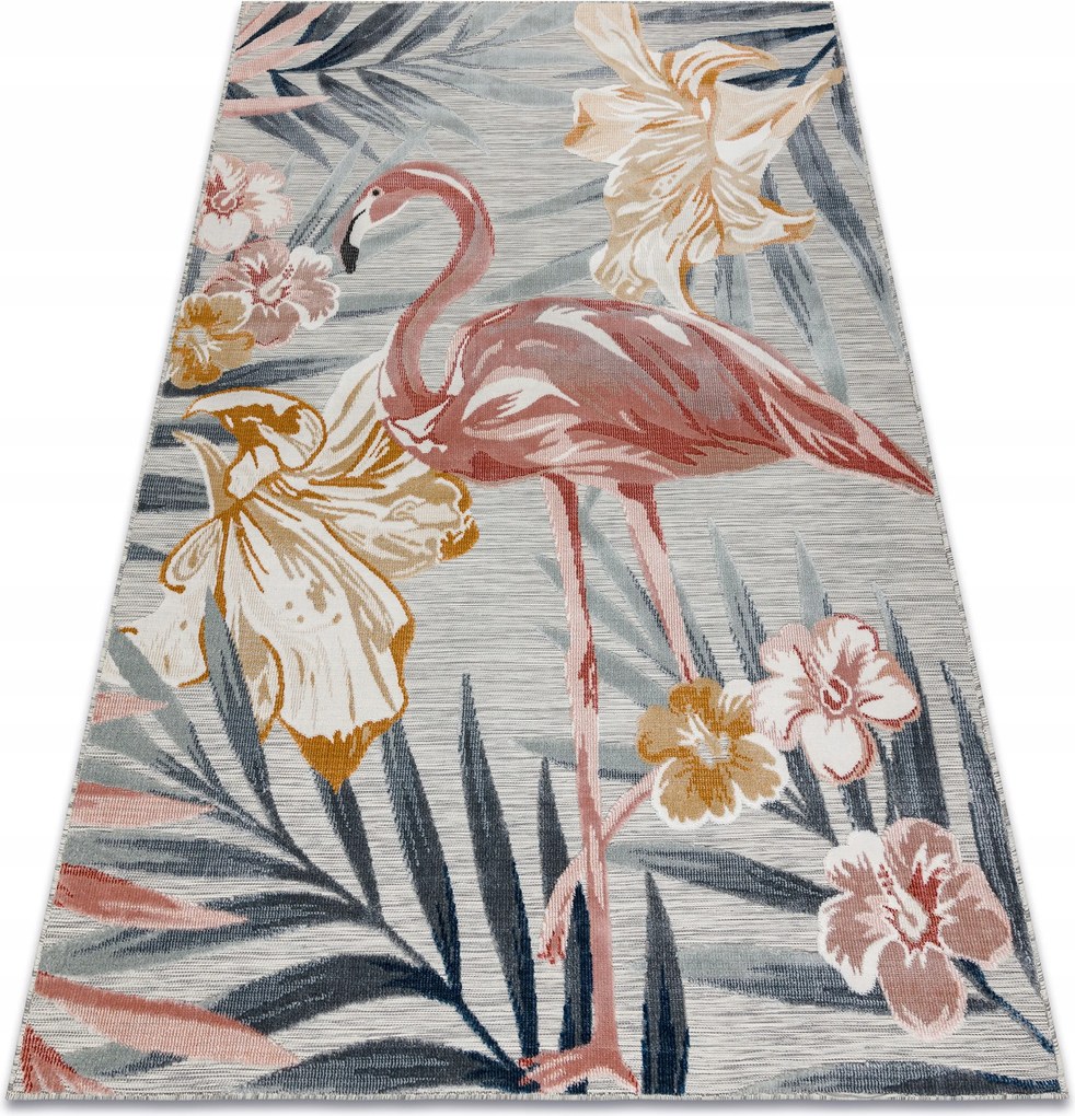 Sizal Szerkezeti Szőnyeg 157x220 cm Flamingó #D1030