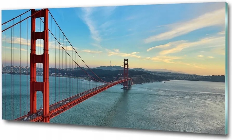 Fotó üvegkép Manhattan New York 100x70