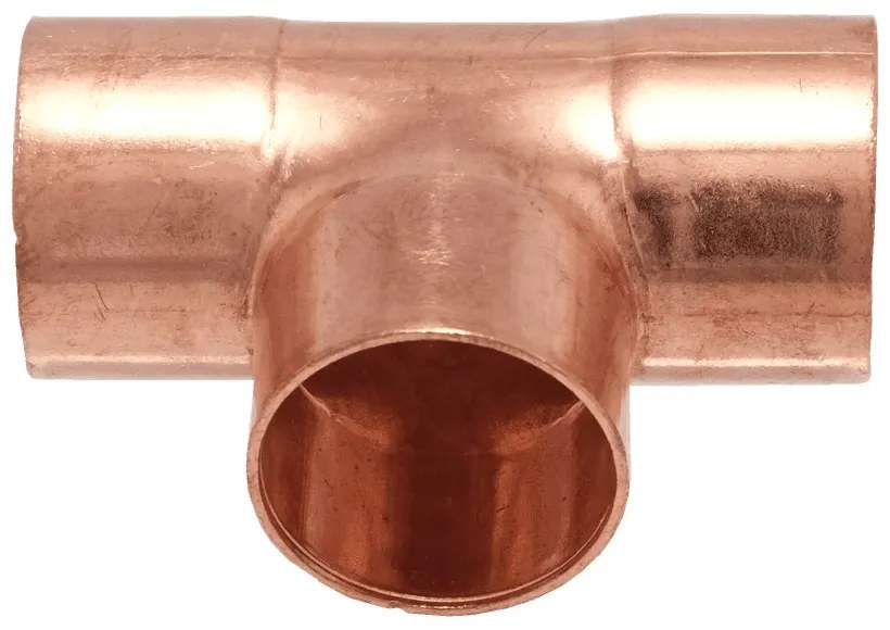 IBP 5130 forrasztható réz egál T-idom, 42mm