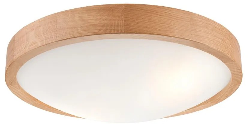 Lamkur Mennyezeti lámpa OAK SLIM 2xE27/60W/230V tölgy ø 37 cm LA40806
