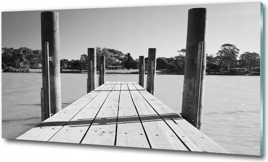 Fotó kép edzett üveg Felhőkarcolók 100x70