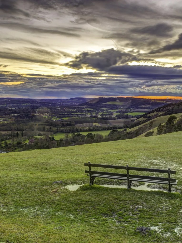 Poszter 60x80cm Reigate Hill, Assaf Frank