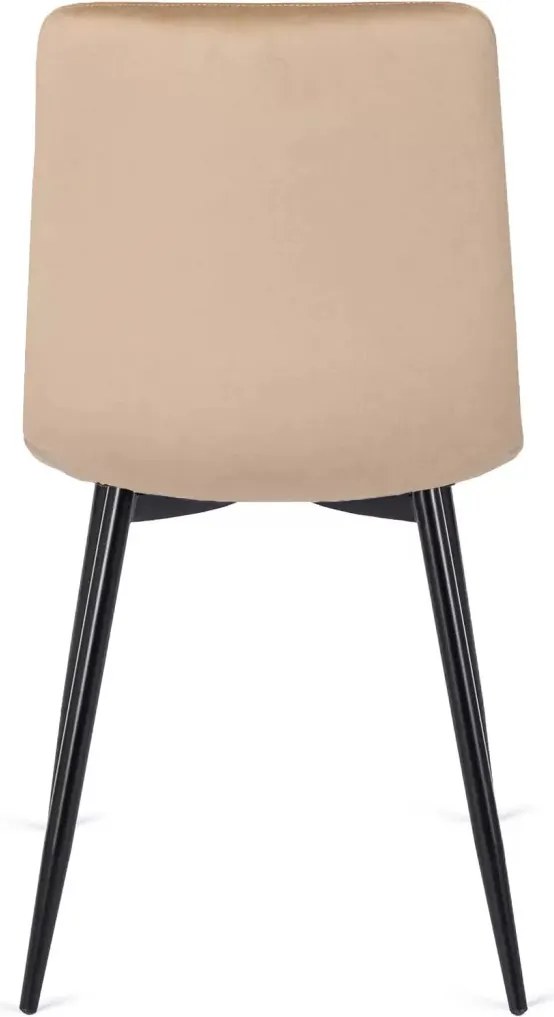 Bézs Bársony Étkezőszék. PERU Belföldi Raktárról