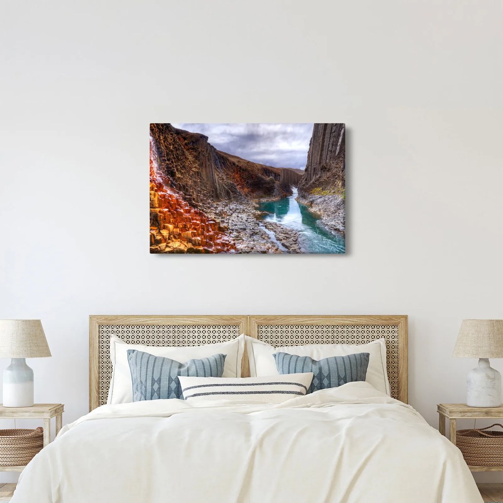Kép - Studlagil kanyon (90x60 cm)